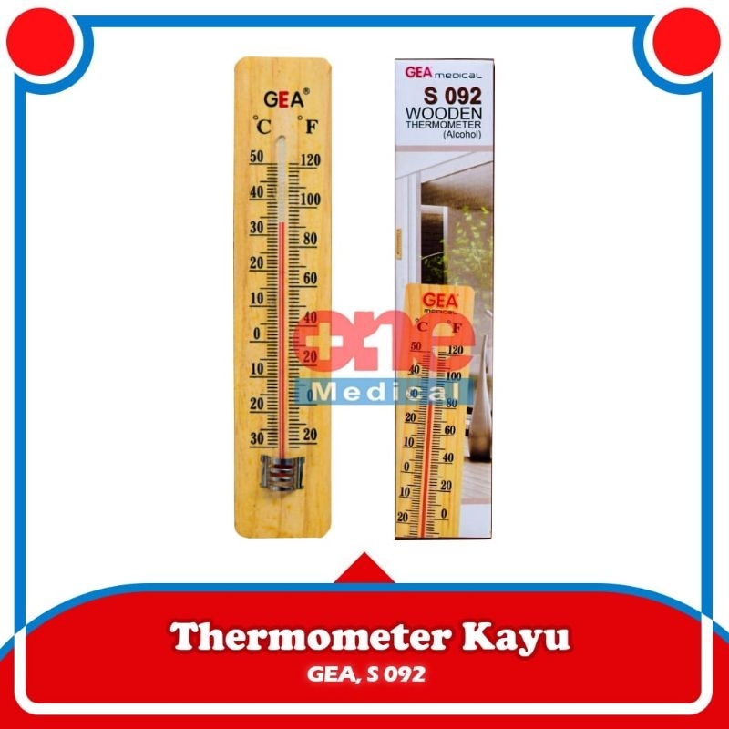 Jual Termometer Ruang Kayu Alat Pengukur Suhu Ruangan Thermometer