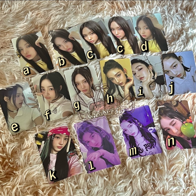 Jual Newjeans Minji Danielle Hyein Get Up Weverse Albums Ver Photocards