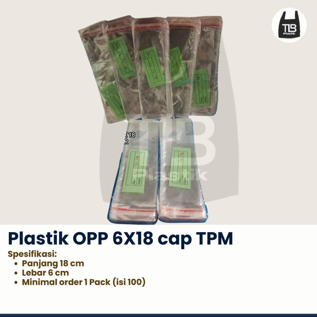 Jual Plastik OPP Seal Lem Cap TPM Persegi Panjang Shopee Indonesia