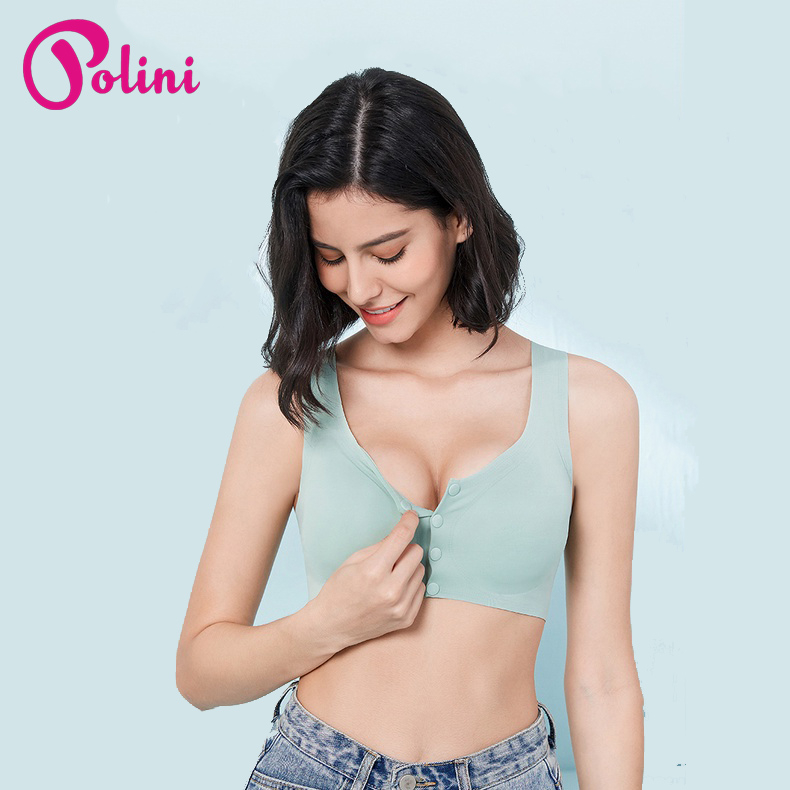 Jual Polini Bra Menyusui Seamless Tanpa Kawat Busa Bisa Lepas Pasang