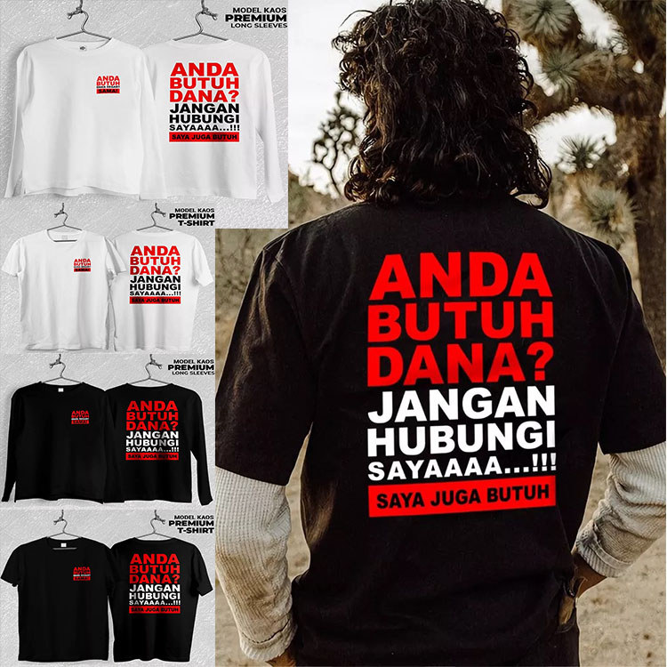 Jual Akeyo Cod T Shirt Dewasa S Xxl Warna Kaos Anda Butuh Dana