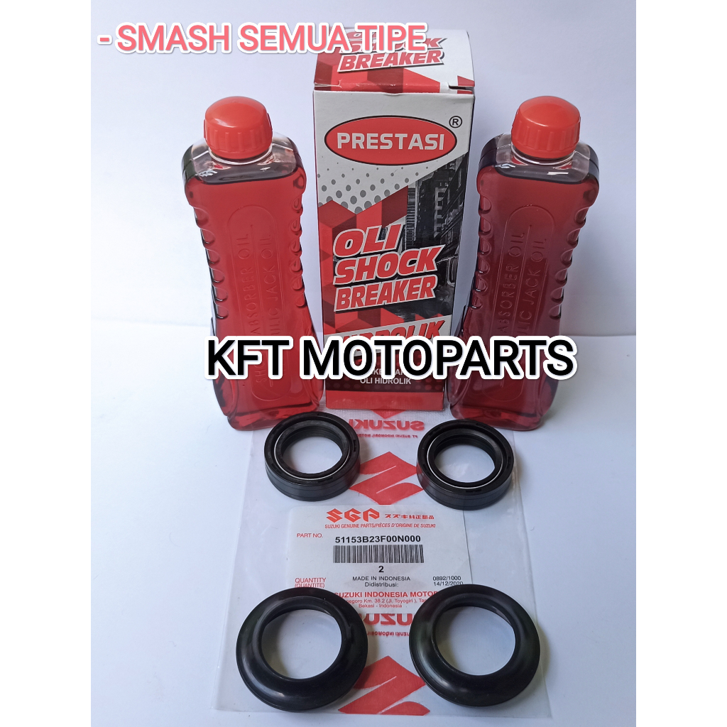 Jual Seal Shock Depan Dan Oli Shock Suzuki Smash Shopee Indonesia