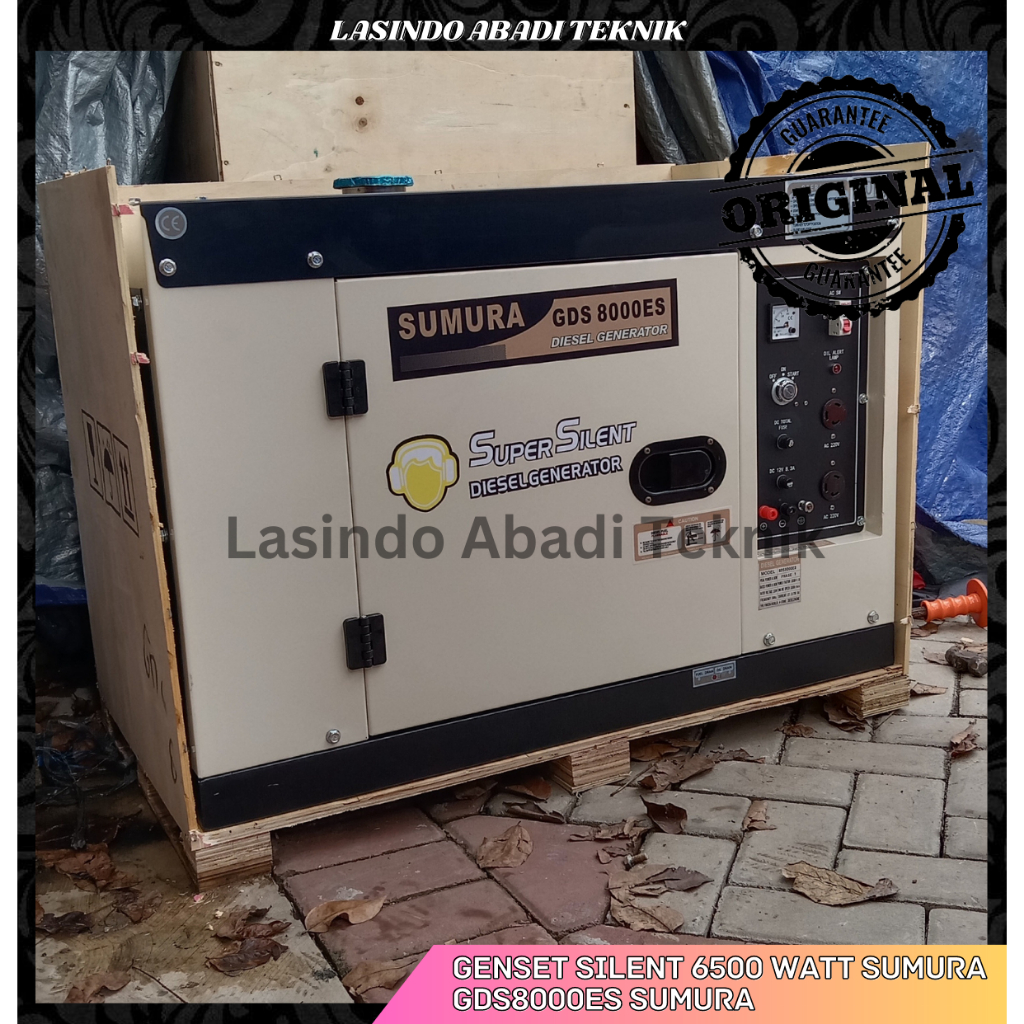 Jual Genset Silent Watt Sumura Gds Es Sumura Watt