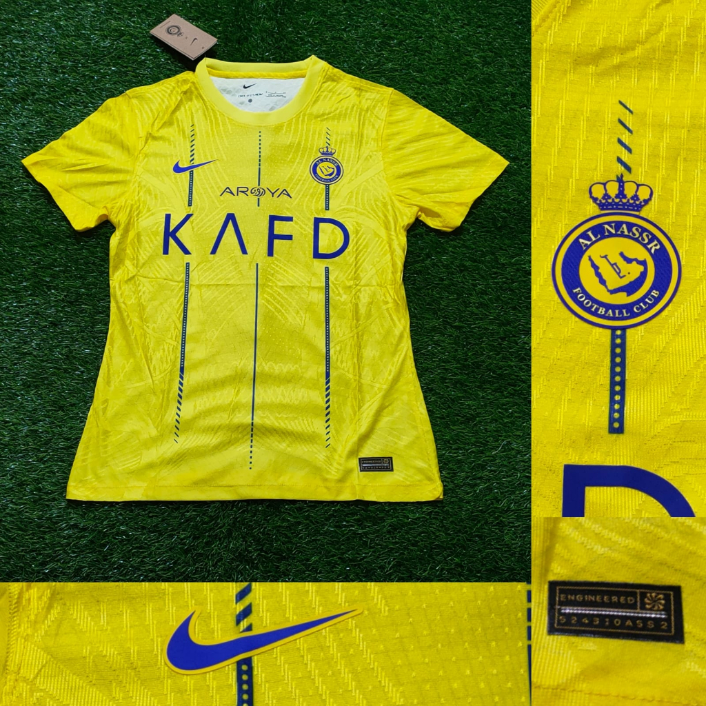 Jual Jersey Bola Al Nassr Home Player Issue Grade Ori