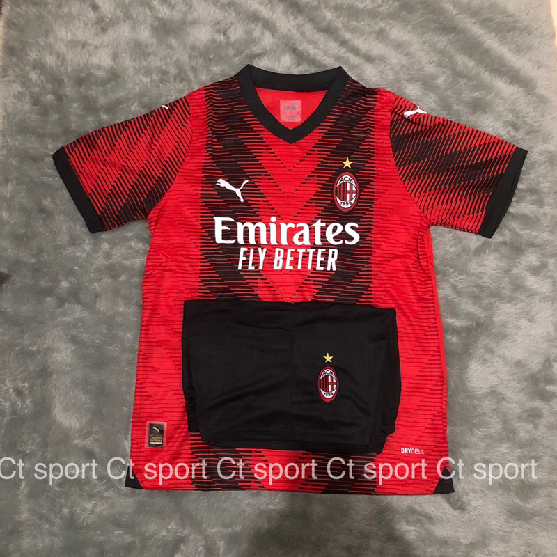 Jual Jersey Celana Ac Milan Home 2023 2024 Import Go Thailand Stelan