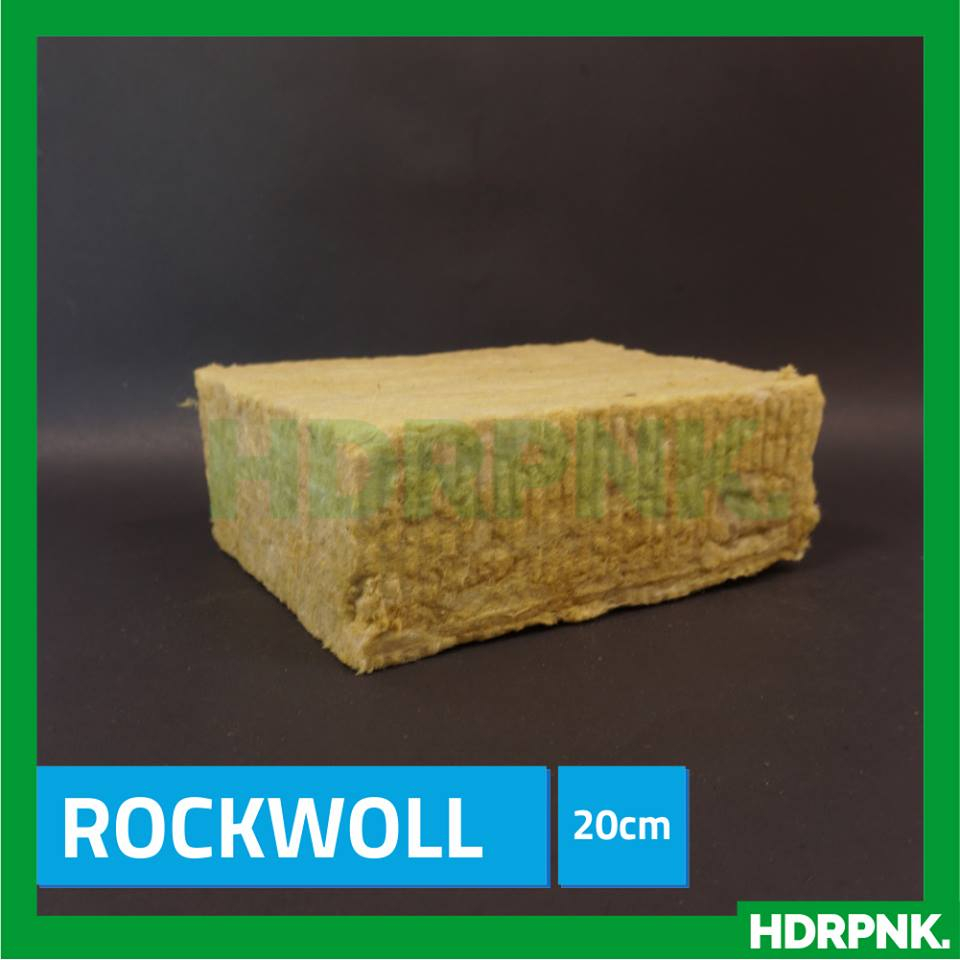 Jual Media Tanam Rockwool Hidroponik 20 Cm Shopee Indonesia