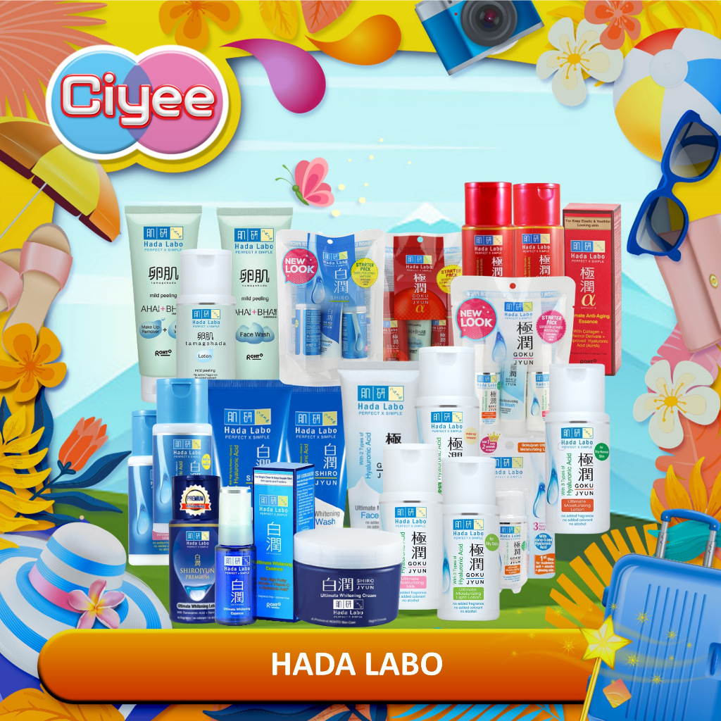 Jual Hada Labo All Series Gokujyun Shirojyun Alpha Tamagohada