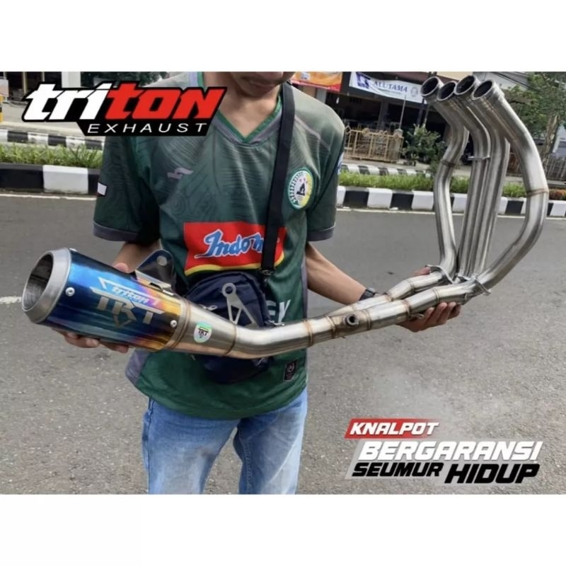 Jual Knalpot Racing Zx R Zx Rr Zx Rr Fullsystem Silinder Original