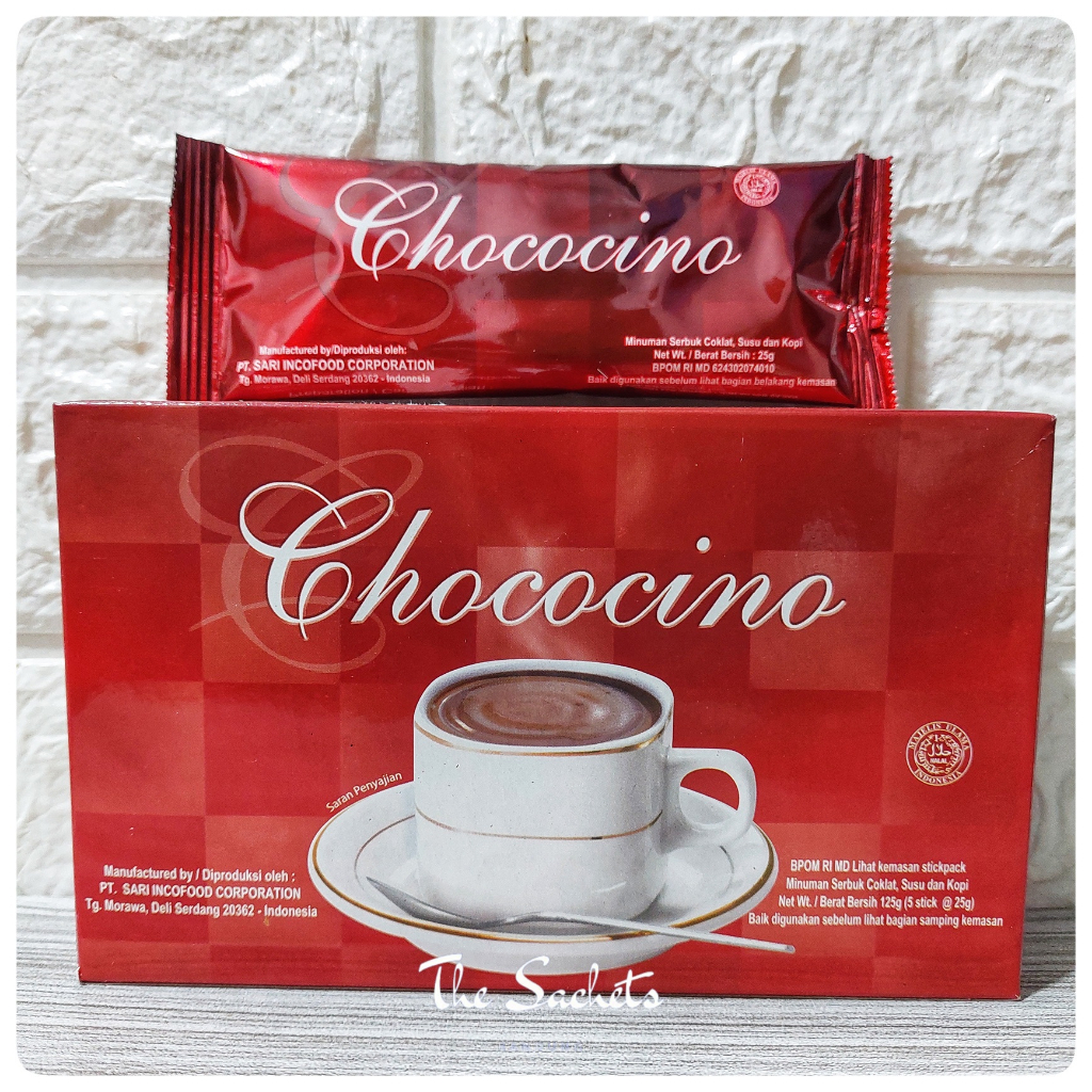 Jual Chococino Minuman Cokelat Susu Kopi Sachet Shopee Indonesia