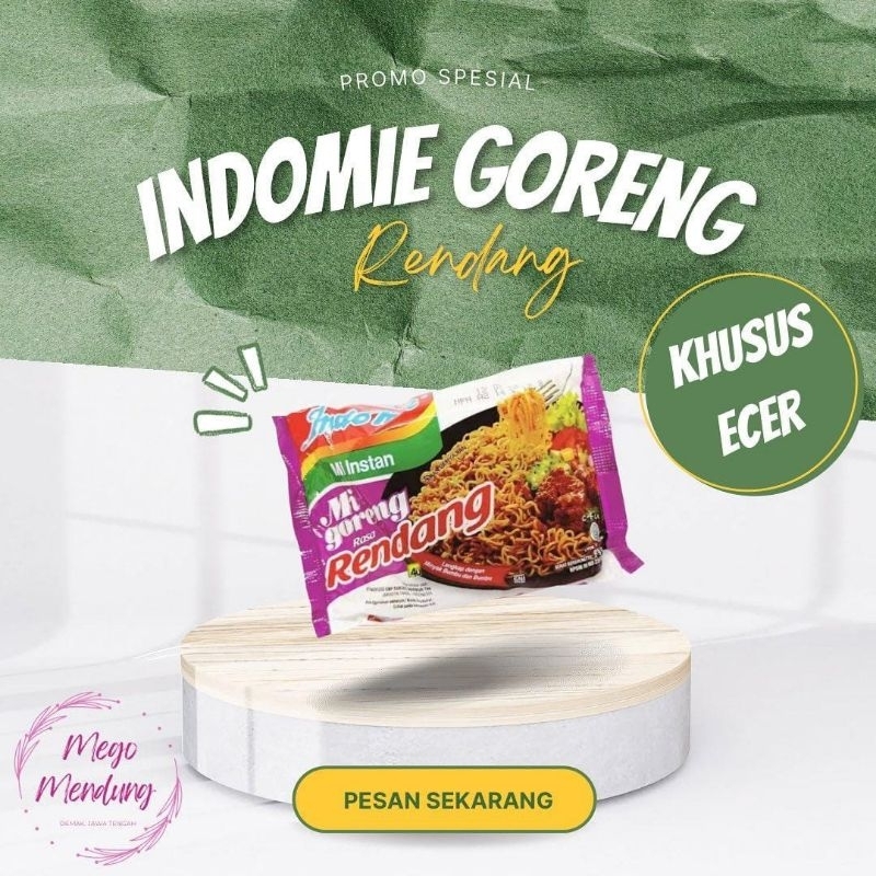 Jual Indomie Goreng Rendang G Exp Shopee Indonesia