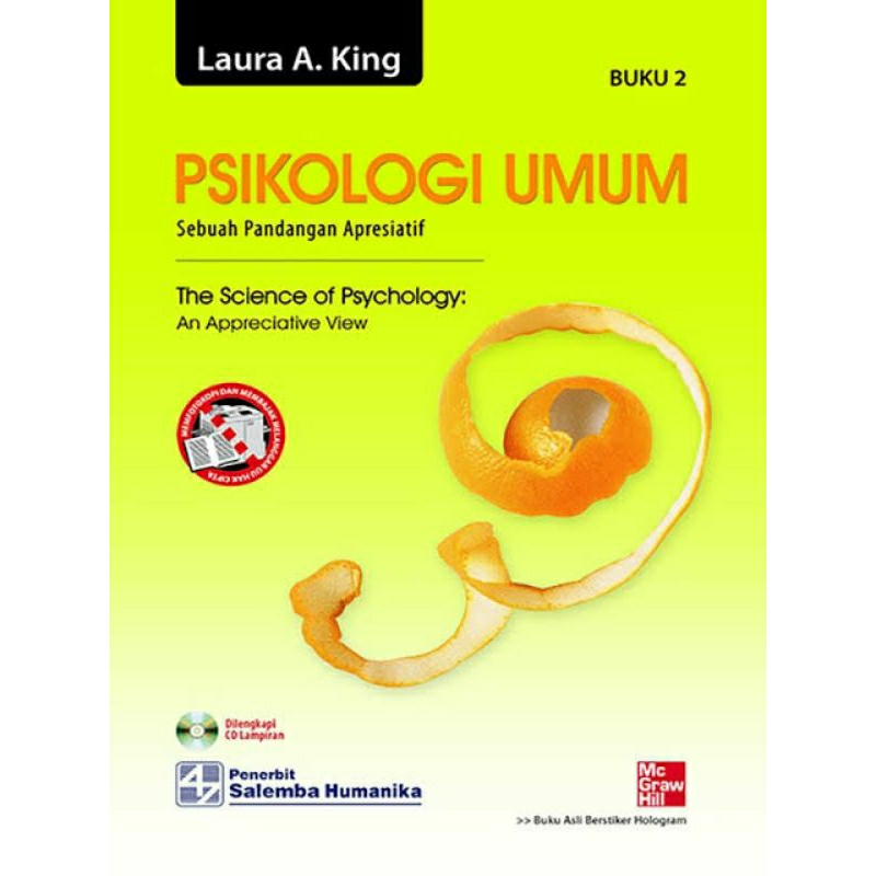 Jual PSIKOLOGI UMUM SEBUAH PANDANGAN APRESIATIF BUKU 2 LAURA KING