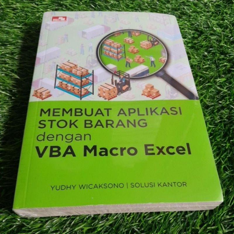 Jual Buku Membuat Aplikasi Stok Barang Dengan Vba Macro Excel Shopee