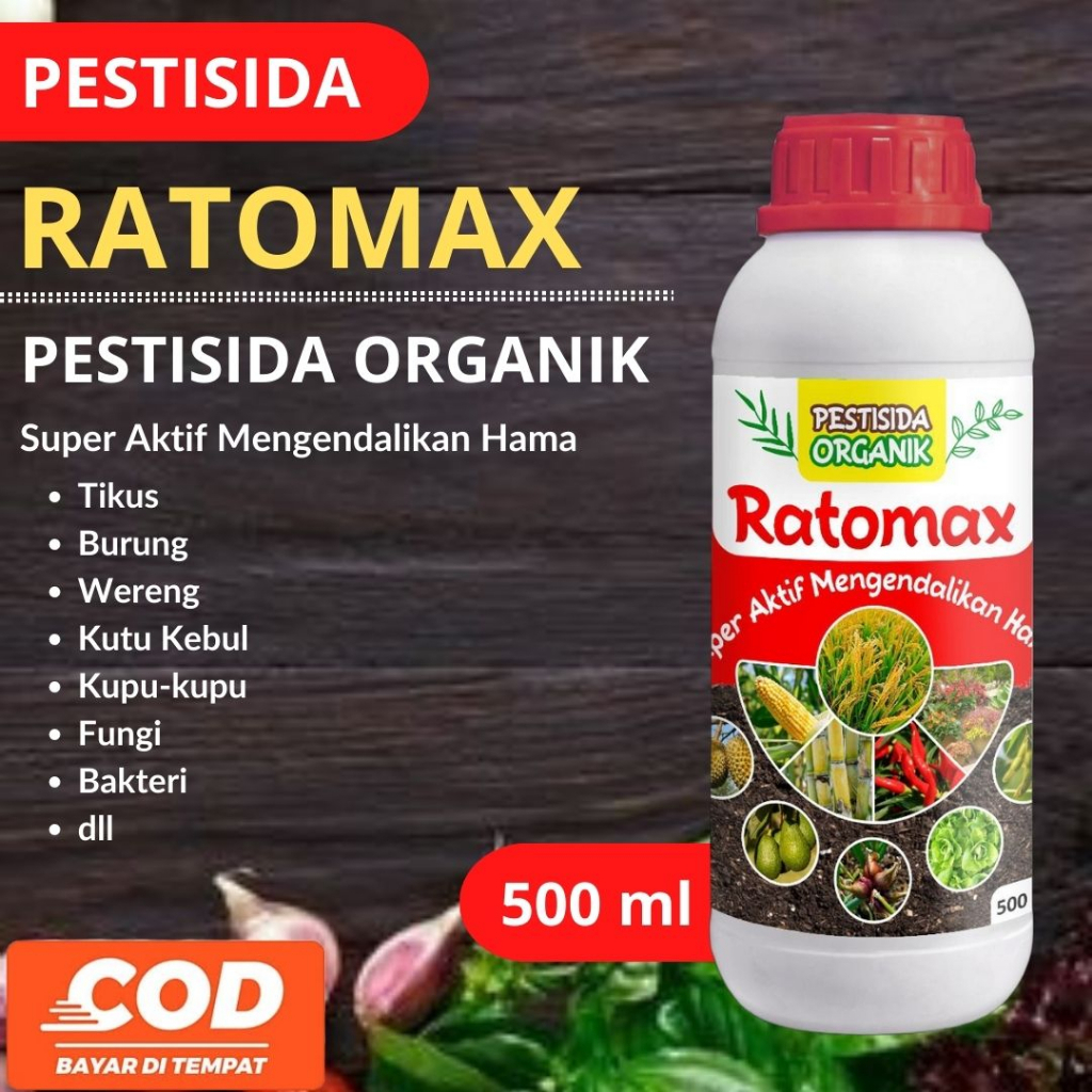 Jual Ratomax Pestisida Organik Mengatasi Serangan Hama Tanaman