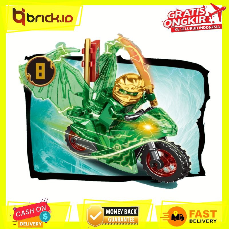 Jual Mainan Balok Susun Ninjago Rambut Api Kai Jay Skeleton Ninjago