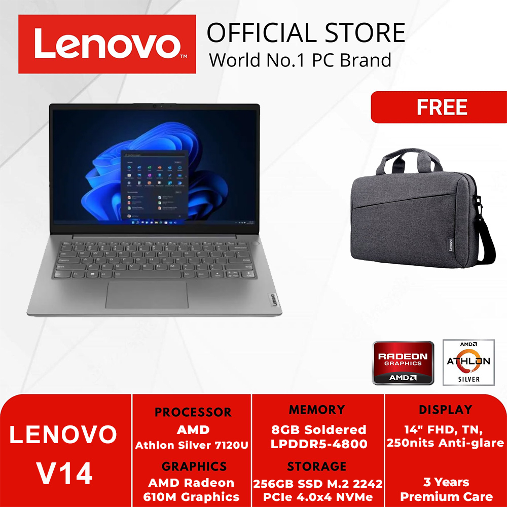 Jual Lenovo V Gen G Amn Pdid Grey Athlon Silver U Gb Gb No