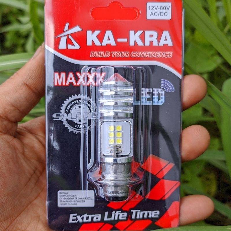 Jual Lampu Utama Motor Led H Mata Kaki Ac Dc Shopee Indonesia