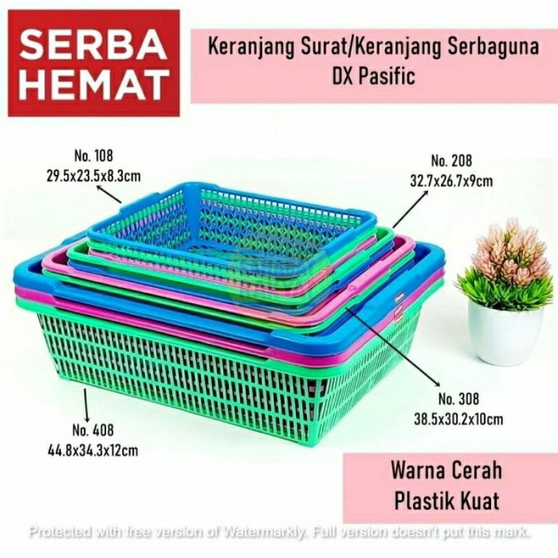 Jual Free Ongkir Keranjang Besar Kotak Surat Pacific