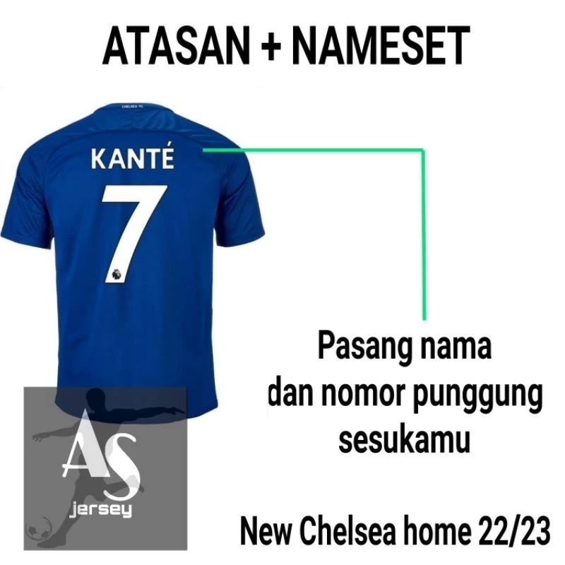 Jual Jersey Bola Chelsi C H E L S E A Home Go Shopee Indonesia