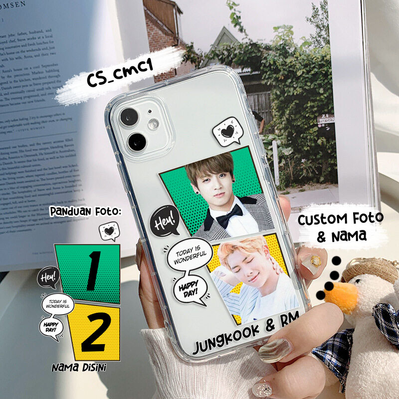 Jual CUSTOM CASE DESAIN AESTHETIC COMIC PANELS PANEL KOMIK LUCU CUSTOM