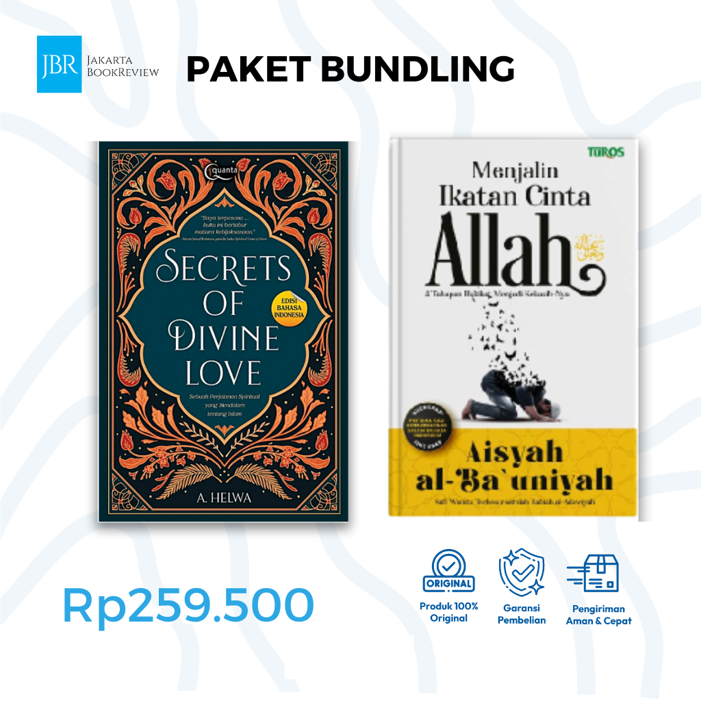 Jual Paket Bundling Buku Secret Of Divine Love Sebuah Perjalanan