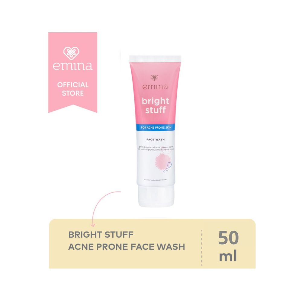 Jual Emina Bright Stuff Series Pencerah Emina Toner Face Wash