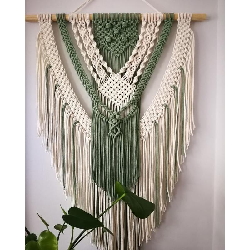 Jual MACRAME WALL HANGING HIASAN DINDING DEKORASI RUMAH AESTHETIC