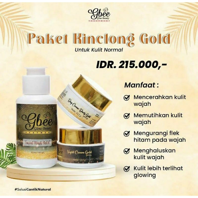 Jual Paket Lengkap Gbee Glowbeauty Skincare Shopee Indonesia