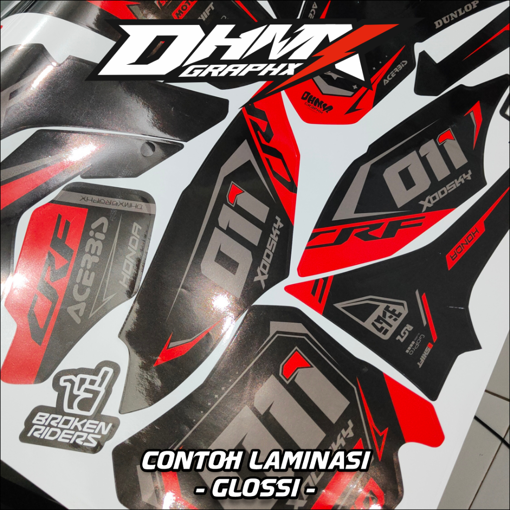 Jual Dhmx Decal Sticker D Tracker D Tracker Dt S Shopee