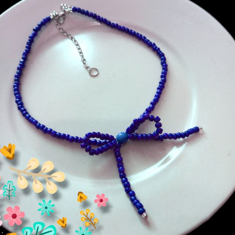 Jual PART2 BUY 2 FREE 1 Beads Necklace Hijab Friendly Kalung