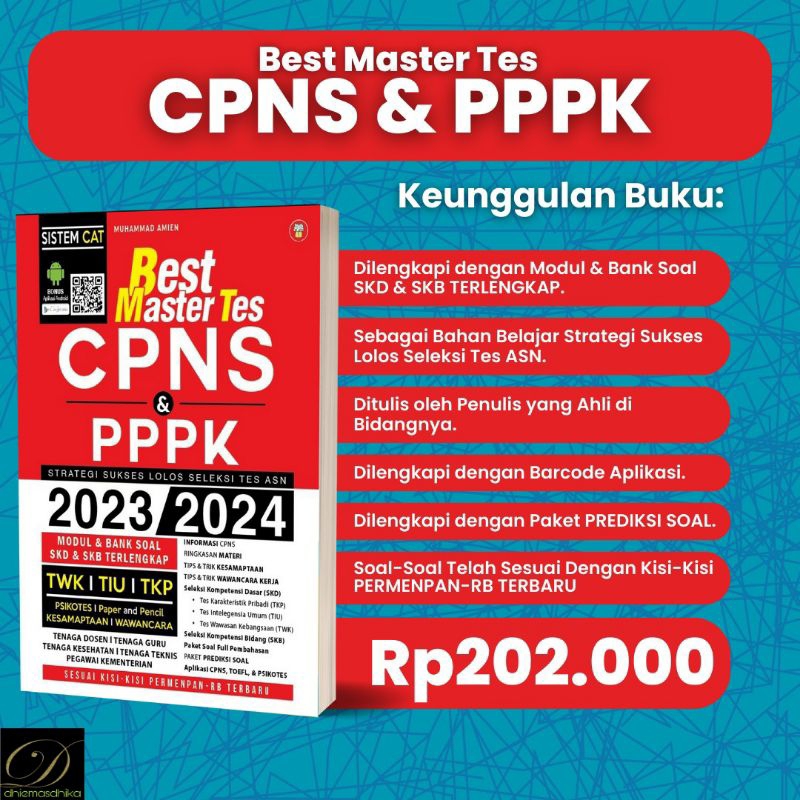 Jual BUKU BEST MASTER TES CPNS PPPK 2023 2024 Shopee Indonesia