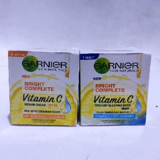 Jual GARNIER LIGHT COMPLETE KRIM SIANG MALAM Shopee Indonesia