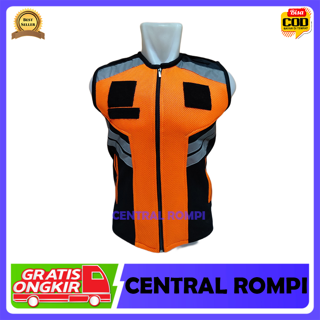 Jual Rompi Dishub Double Mesh High Quality Variasi Rompi Dishub