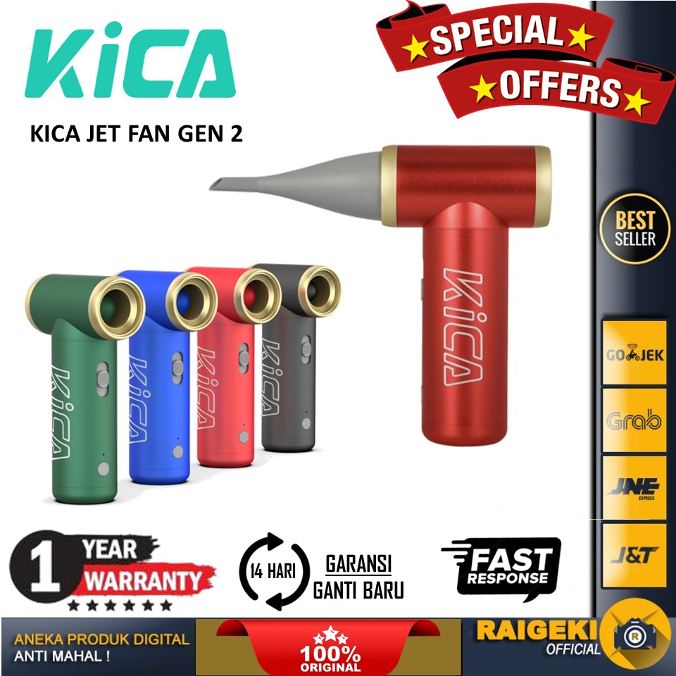 Jual KiCa Jet Fan Gen 2 Multifunction Fan Mini Portable JetFan II