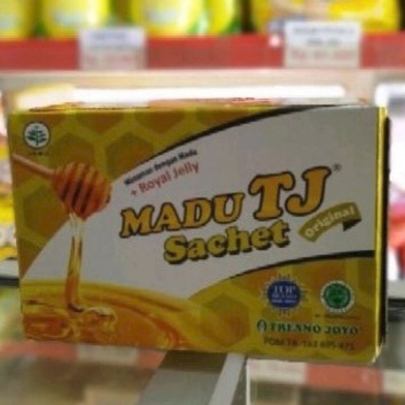 Jual MADU TJ SACHET ORIGINAL 1 BOX ISI 12 SACHET Shopee Indonesia