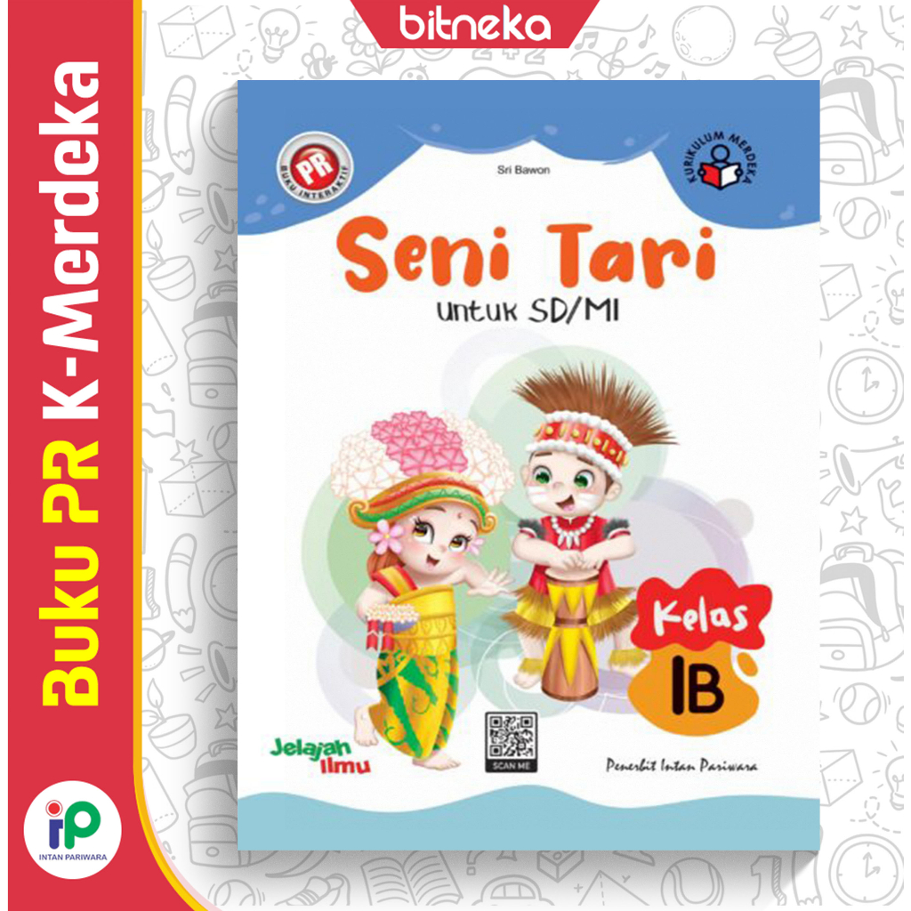 Jual Buku PR Interaktif Seni Tari 1B SD MI Kelas 1 Semester 2