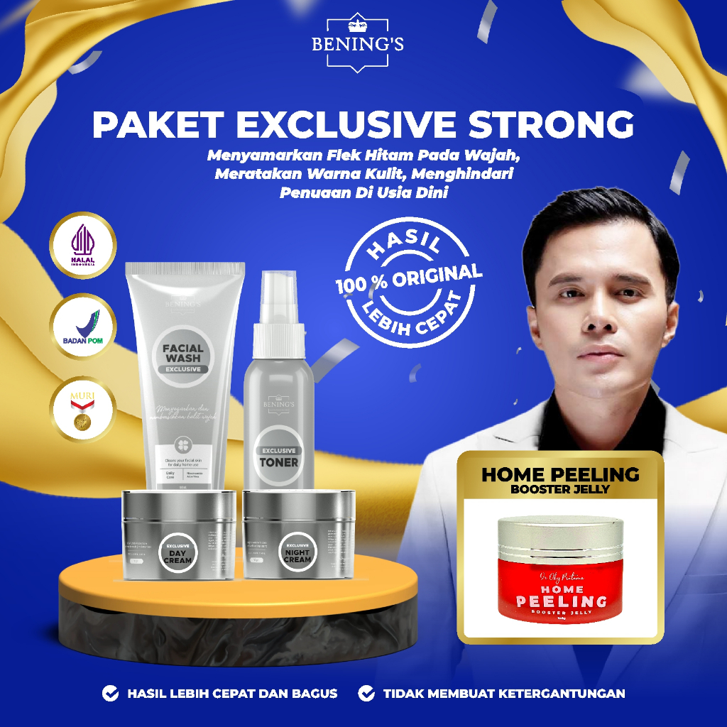 Jual Bening S Paket Exclusive Mengatasi Masalah Flek Melasma