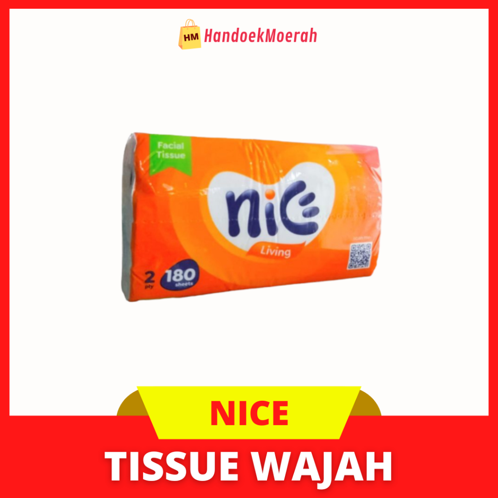 Jual Tissue NICE Facial Soft 180 Sheet 2 Ply Tisu Wajah Murah