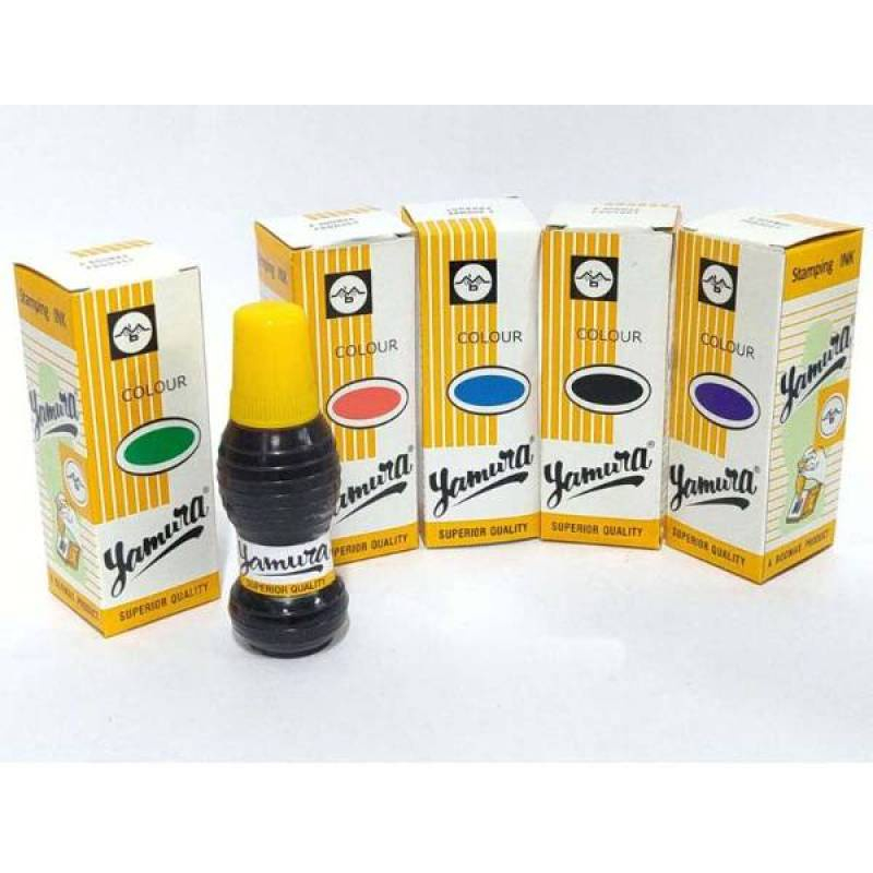 Jual Tinta Stempel Reffil Isi Ulang Stamp Pad Ink Yamura Standart