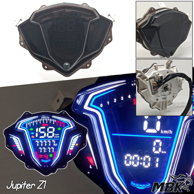 Jual Speedometer Digital JupiterZ1 Speedo Meter Spido Meter Speedo