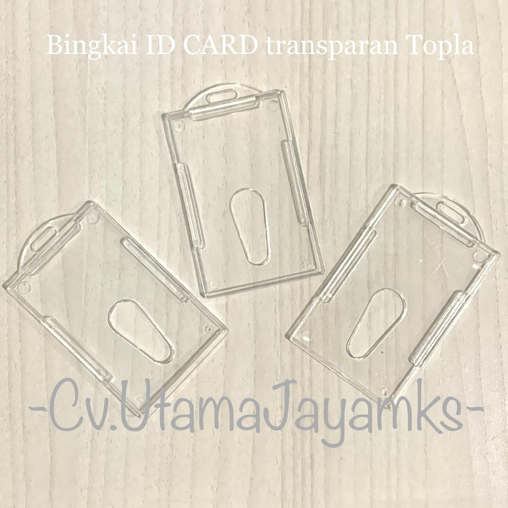 Jual Bingkai Id Card Warna Transparan Topla Shopee Indonesia