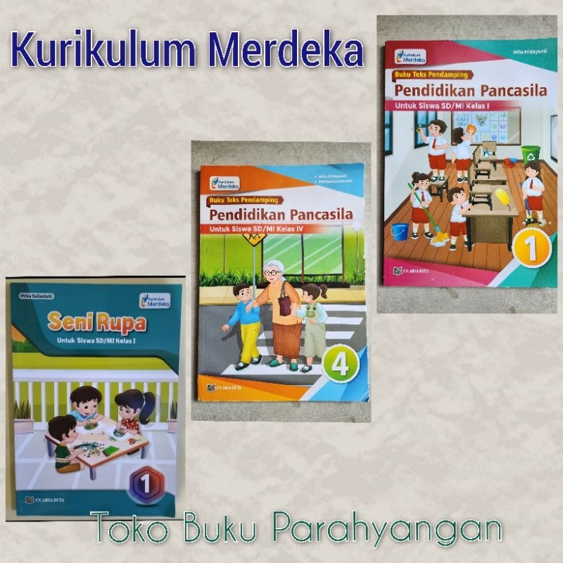 Jual Buku Kumer Ppkn Dan Seni Rupa Sd Kelas Dan Kurikulum Merdeka