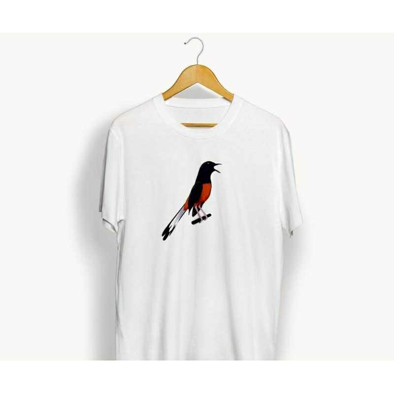 Jual Kaos Kicau Mania Burung Murai Batu Fighter Si Orange Baju Distro