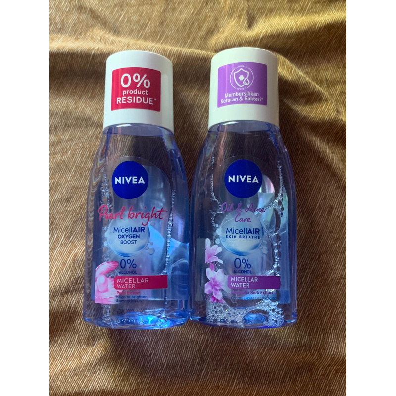 Jual NIVEA OIL ACNE CARE PEARL BRIGHT MICELLAIR SKIN BREATHE 0