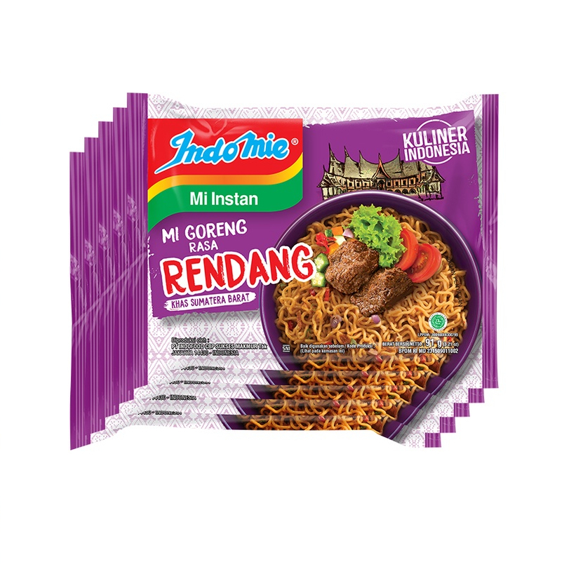 Jual Indomie Goreng Rendang Isi Pcs Shopee Indonesia