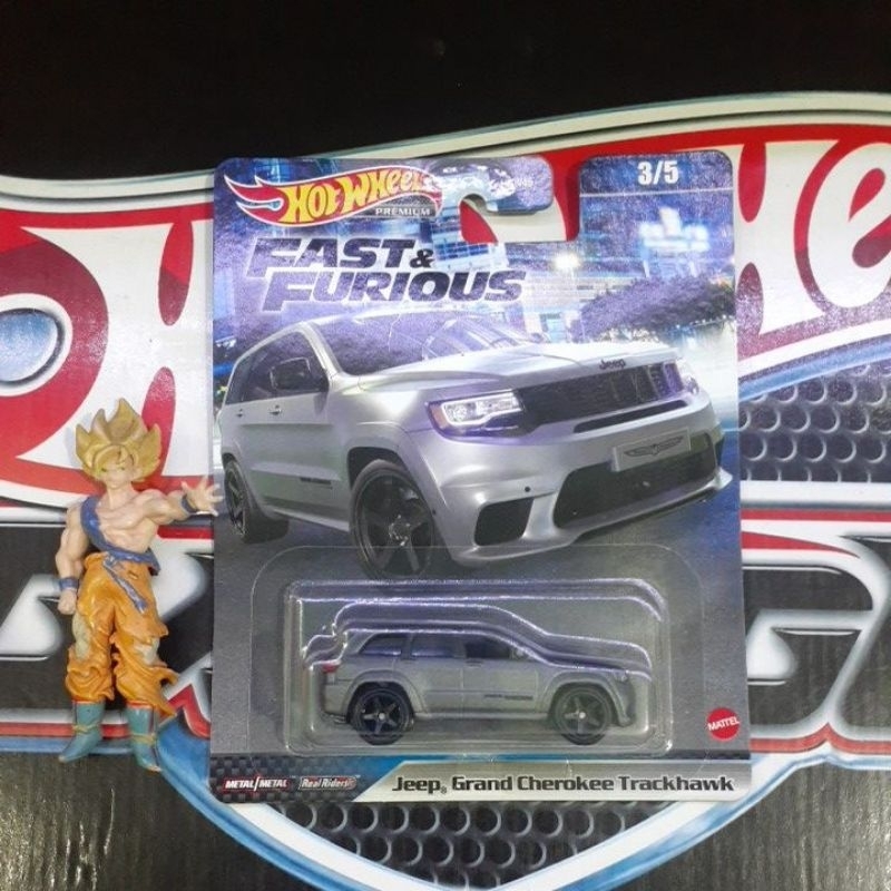 Jual Hotwheels Jeep Grand Cherokee Trackhawk Fast Furious Premium