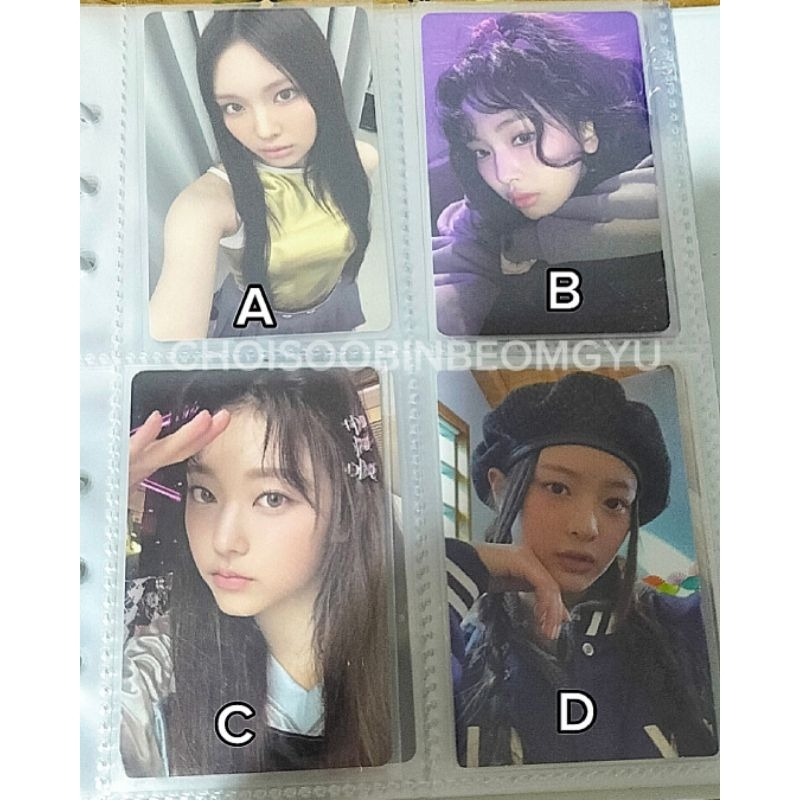 Jual Newjeans Photocard Official Danielle Hanni Minji Haerin Hyein