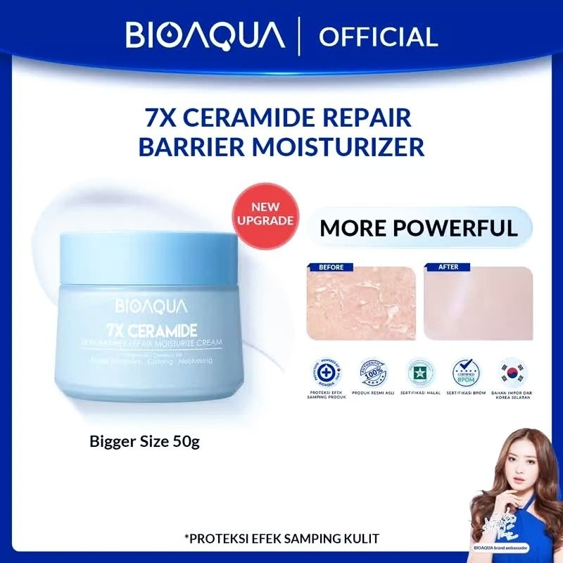 Jual Original Bioaqua X Ceramide Skin Barrier Repair Moisturizer Cream