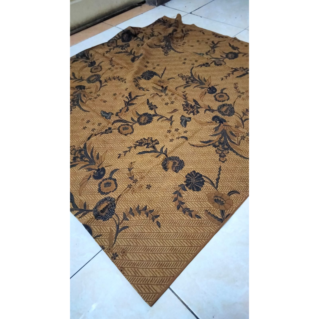 Jual Kain Jarik Batik SOLO Lasem Motif Anggar Mekar Warna Kusam