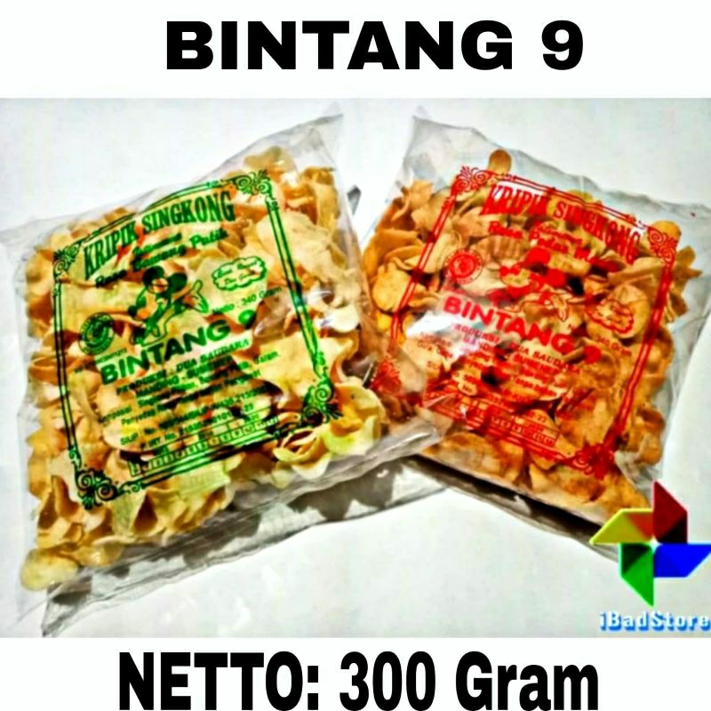 Jual Keripik Singkong Netto 300gram Kripik Singkong Madura Makanan