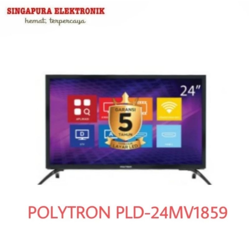 Jual Polytron Tv Led Easy Smart Digital Tv Support Mola Pld